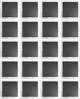 Wechselschalter Mcpower Flair 250V~/10A, Klemmanschluss, Anthrazit, 20Er-Pack