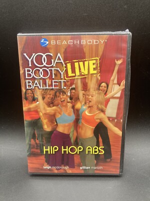 Yoga Booty Ballet Live Hip Hop Abs Motivational Workout DVD w/ Gillian Marloth