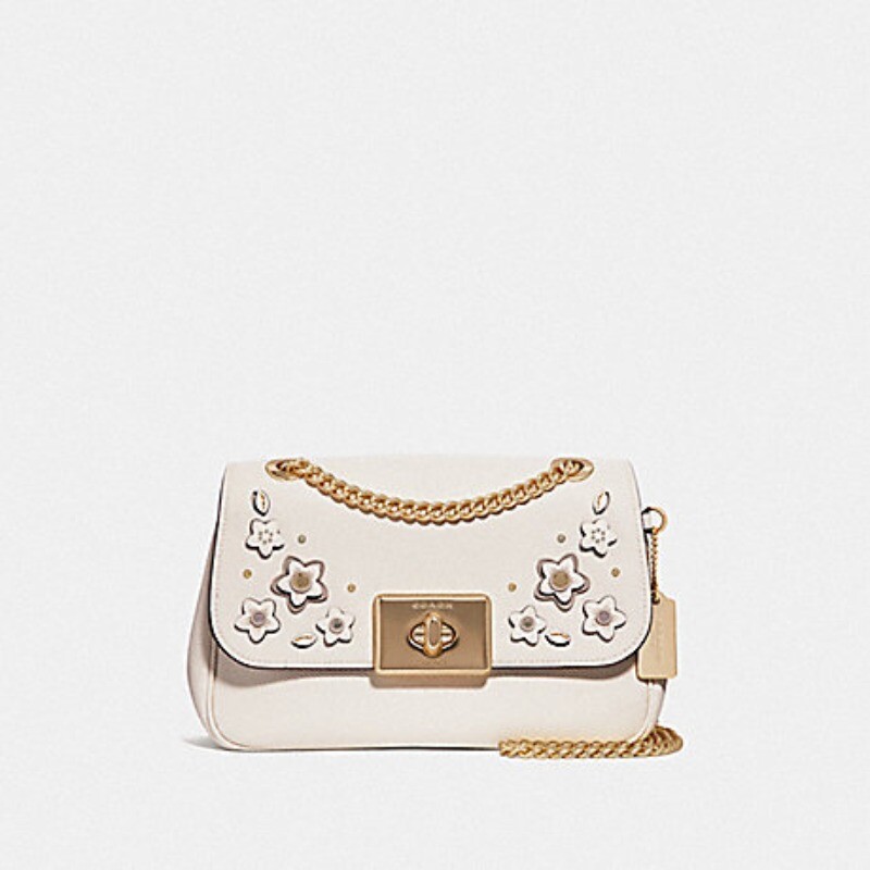 Coach F72628 Cassidy Chalk Leather Bag NWT | eBay
