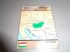 1991 Pro Set Desert Storm Card #22 Geography Hungary