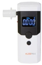 AlcoTrace Breathalyzer New Professional Portable Alcohol Tester (Police Quality)