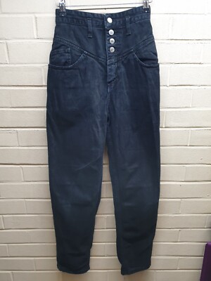 Calliope Women's Black Denim Tapered Skinny Jeans Size XS