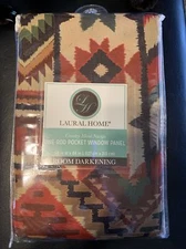 Laural Home One Rod Pocket Window Panel 50x84 in Room Darkening