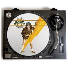 AC/DC Turntable Slipmat for Vinyl Records 12" DJ Slip Mat rock vinyls collection