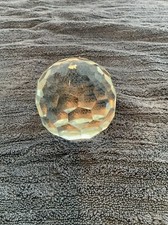 Faceted Crystal Ball Paperweight/Decorative Decor