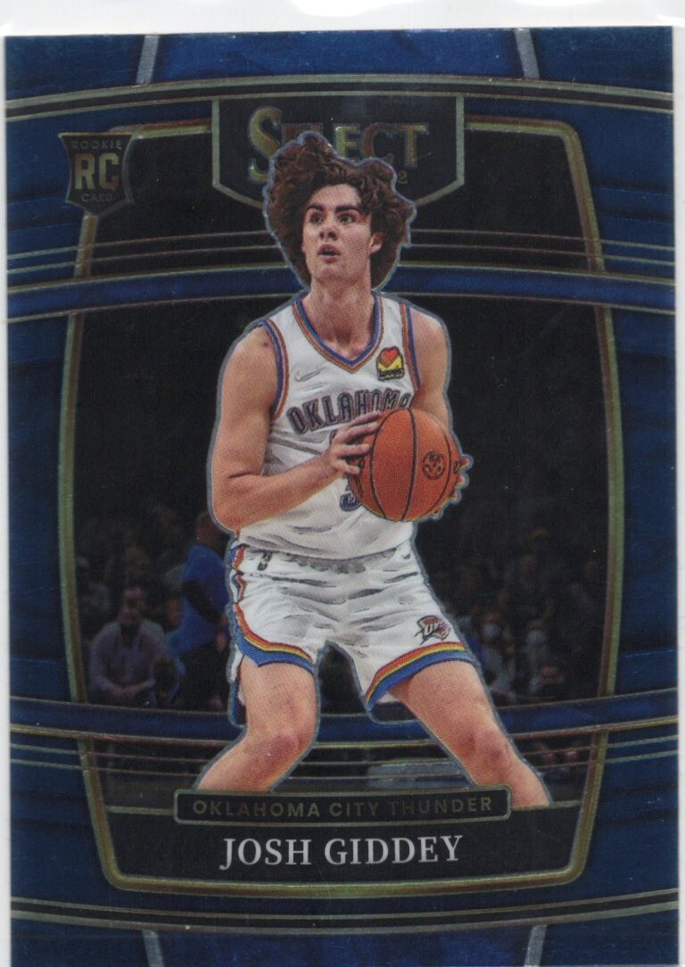 2021-22 Panini Select - Concourse #58 Josh Giddey (RC)