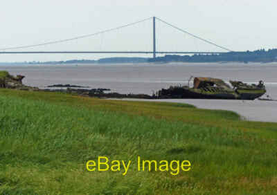 Foto 6x4 Verfallender Trawler am Humber Vorland North End Six und ein ha c2016