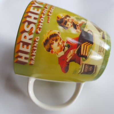 Hersheys Backen Schokolade Keramik Kaffee Tee Becher American Retro Werbung Werbung