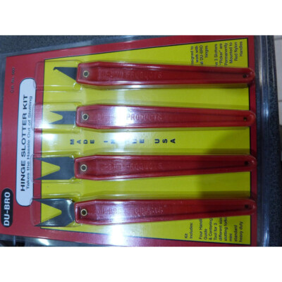 Scharniermesser - Set DU-BRO