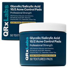 Salicylic Glycolic Acid Acne Clearing Pads - 2 Salicylic 10 Glycolic Acid