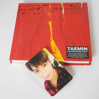 TAEMIN (SHINee) MOVE CD PHOTOCARD