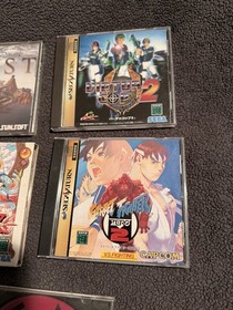 Sega Saturn Japanese Game Lot Street Fighter Zero