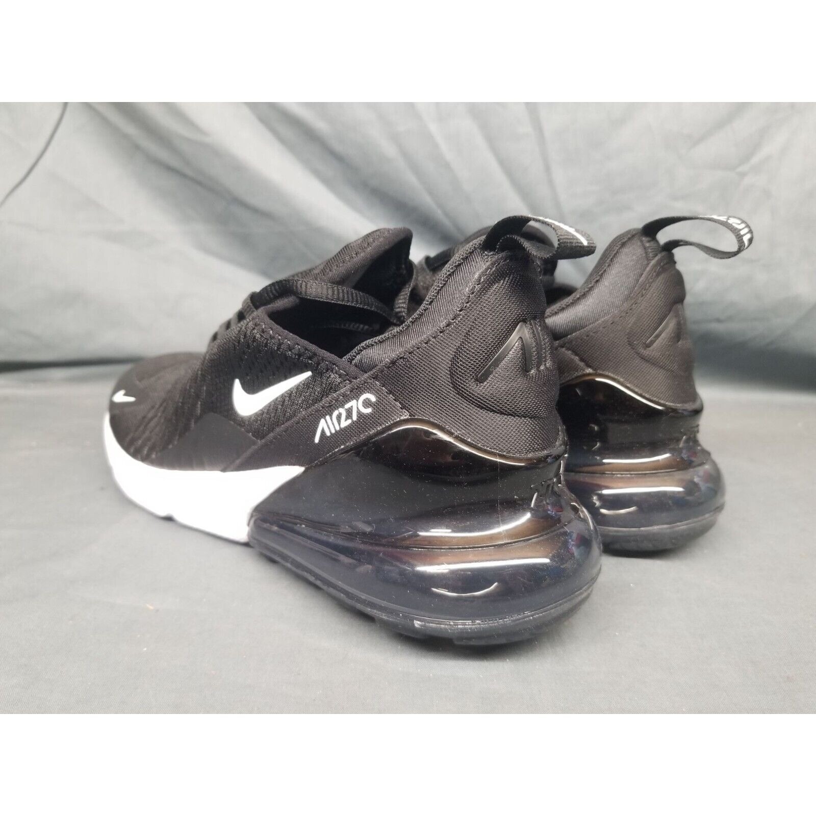 Nike Men's Air Max 270 Sneakers AH8050 002 Black White Size 11 NEW NO BOX! thumbnail 7