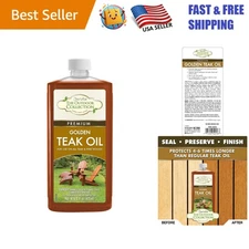 16oz  Teak Oil - Trusted American Brand for Indoor & Outdoor Wood Care