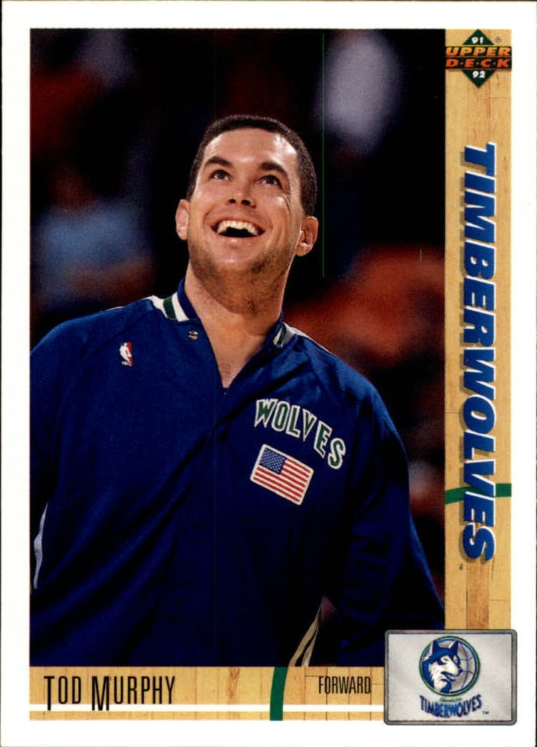1991-92 Upper Deck #377 Tod Murphy - BSK