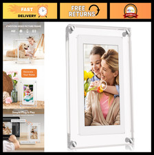 5" Acrylic Digital Video Picture Frame, 4GB Memory, Motion Loop Player, Sound, R