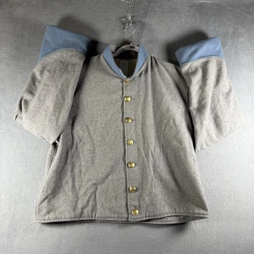 Frazer Bros Civil War Union Shell Jacket Wool Reenactment Coat Size 50