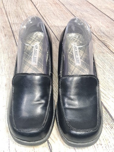 Vtg Y2K Lower East Side Black Bratz Chunky Platform Loafers Shoes Size 8 - Picture 3 of 12