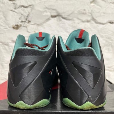 Nike LeBron 11 'Diffused Jade' Men's Size 13 Pre-owned Sneakers
