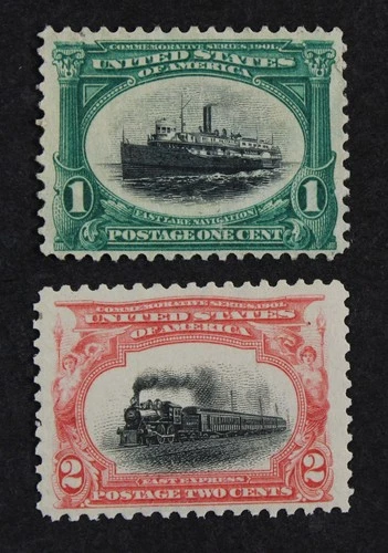 CKStamps: US Stamps Collection Scott#294 Unused NG #295 Mint NH OG