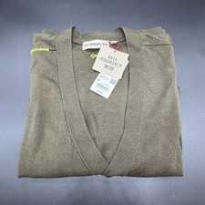 UNIQLO x ANYA HINDMARCH Oversized V-Neck Cardigan OLIVE Size M NWT JAPAN