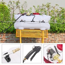 Quad ATV Sprayer Trailer Electric 60 Litre 12V Tank Boom Hand Lance Agricultural