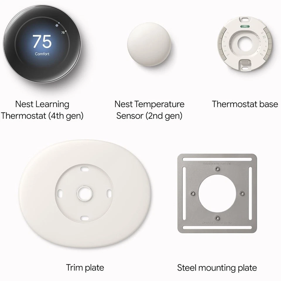 Google Nest Learning Thermostat 4th Gen Used Tested - Image 2 of 4