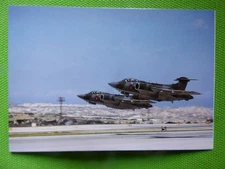 RAF BUCCANEER / postcard AVIATION MILITARY AIRCRAFT