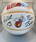 Bam Adebayo Autographed "Miami Mashup" City Connect Basketball - Beckett COA