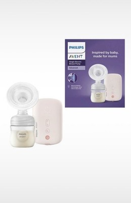 Philips AVENT SCF395/11 Elektrische Milchpumpe mit Flasche