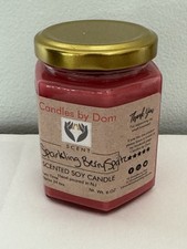 homemade Candle.  Sparkling Berry Spritz  Scent.  Free Shipping. 6oz