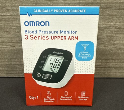 #ad Omron 3 Series Blood Pressure Monitor BP7150 Upper Arm Automatic Digital $39.00