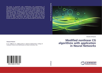 Modified nonlinear CG algorithms with application in Neural Networks Al-Naemi