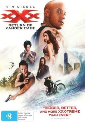 XXX The Return of Xander Cage DVD | Region 4