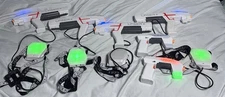 Laser X Lazer Tag 4 Player Real Life Gaming Lot Of 6 Guns Lot READ