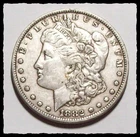 1882-CC MORGAN DOLLAR  Nice Original  Semi-Key SHARP VF++ / XF #27D76 .90 SILVER
