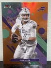 2025 Topps Finest Football Orange Refractor Josh Allen #48
