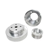 BBK PERFORMANCE 3pc. Aluminum Pulley Kit - 79-93 Mustang 1553
