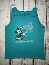 VTG Walt Disney World 20 Magical Years Mickey Mouse Character Fashions Tank Top