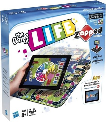 The Game Of Life - Zapped Edition - Hasbro - funktioniert mit Ihrem I-Pad