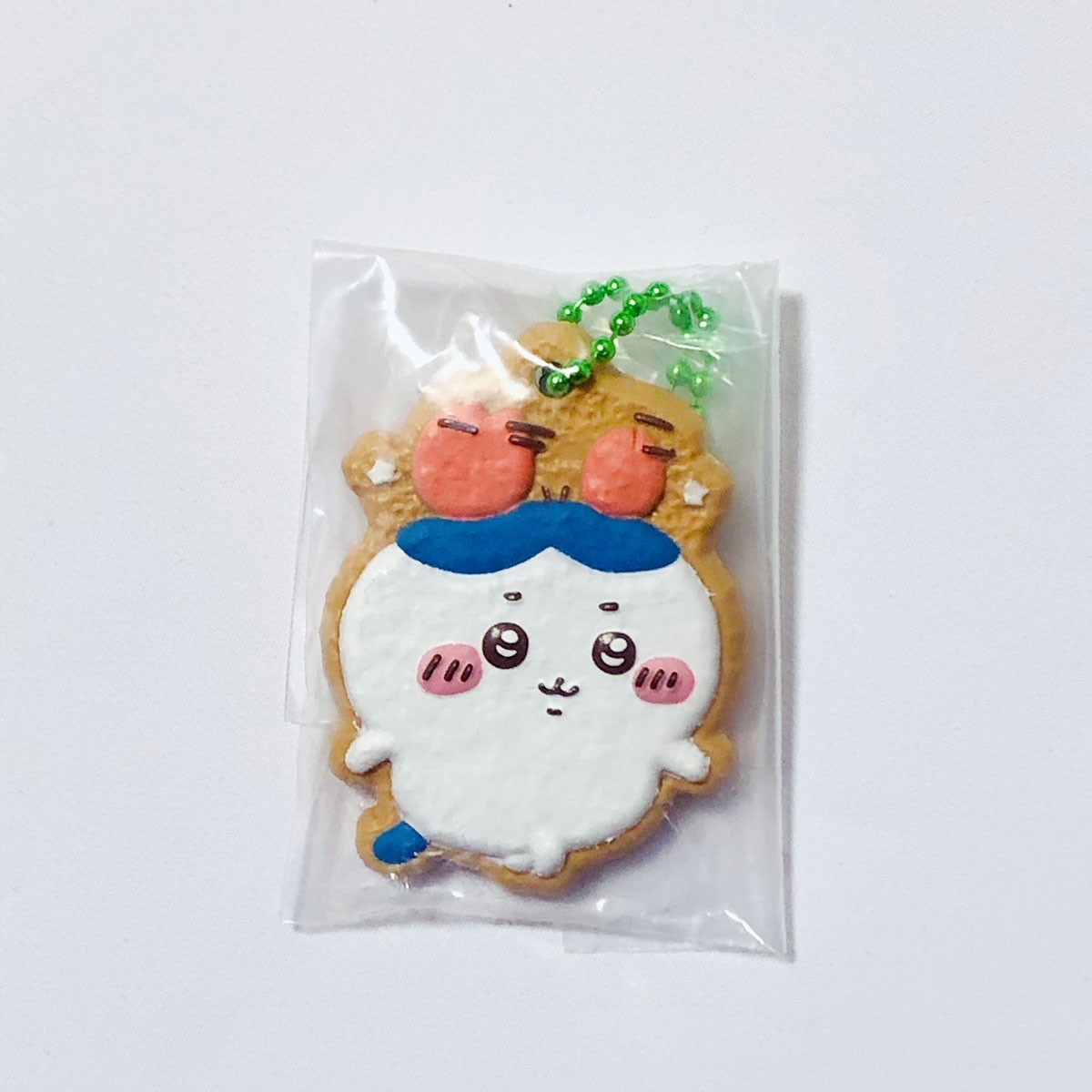 C329 Hachiware Chiikawa Cookie Charm Mascot Keychain Bandai Japan