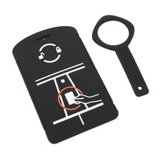 2 Pack Silicone Key Card Holders Heat Resistant Protective Case For Model