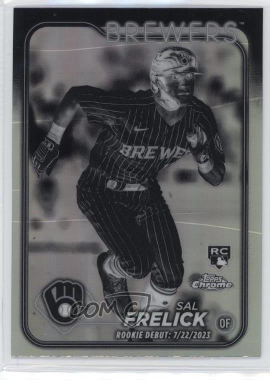 2024 Topps Chrome Update Rookie Debut Negative Refractor Sal Frelick #USC61 10jt