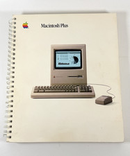 Macintosh Plus Owners Guide Manuals for Apple Computer Vintage