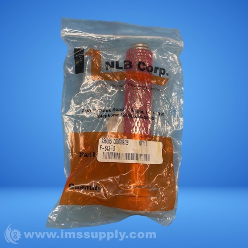 NLB Corp F-643-3 Water Jetting Nozzle USIP