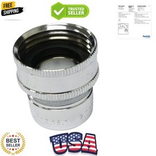 PP800-17 Faucet Aerator for Laundry and Garden Hose, 3-3/4" x 1-7/8", Polishe...