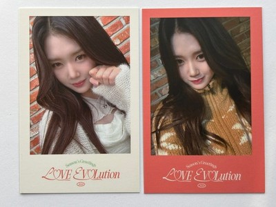 TRIPLES YUBIN 2024 SEASONS GREETINGS LOVE EVOLUTION SET OF 2 POLAROID PHOTOCARDS
