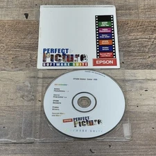 Vintage Epson Perfect Picture Software Suite v1.0 CD Windows Stylus Color 400 19