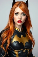 4x6  Color Photo Print Women Famous Fan Art ai Fantasy superhero cosplay DF22