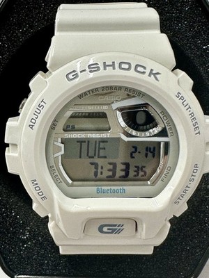 Casio G-Shock GB-6900AB-7 Bluetooth White Resin Band Men's Watch